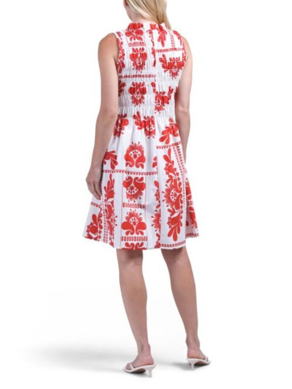 BELLAMBRA Sleeveless Smock Top Mini Dress - Picture 2 of 5